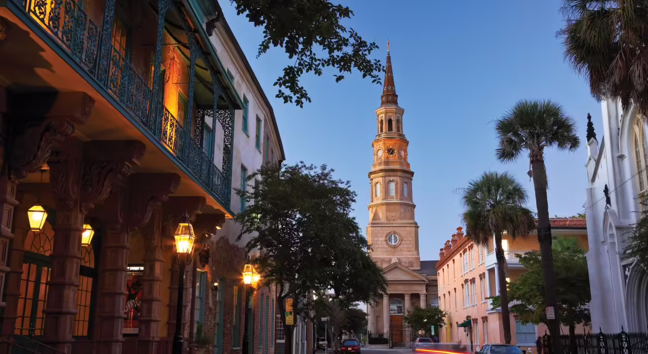 O Charme do Sul em Charleston, Carolina do Sul